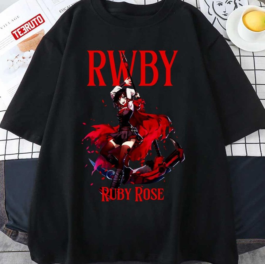 Ruby Rose Rwby Unisex T-shirt, Sweatshirt, Hoodie (1)
