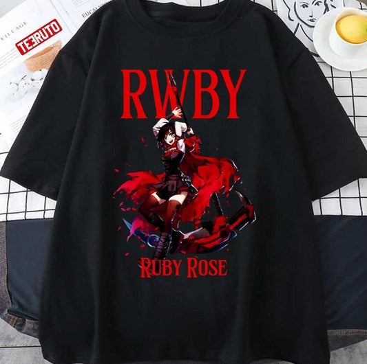 Ruby Rose Rwby Unisex T-shirt, Sweatshirt, Hoodie (1)