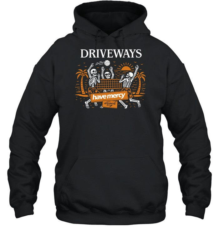 Driveways Have Mercy It’s Been A Decade Now Tour Dates Skeletons Unisex T-Shirt