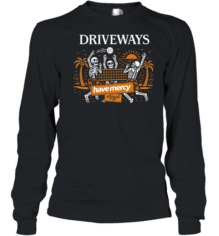 Driveways Have Mercy It’s Been A Decade Now Tour Dates Skeletons Unisex T-Shirt