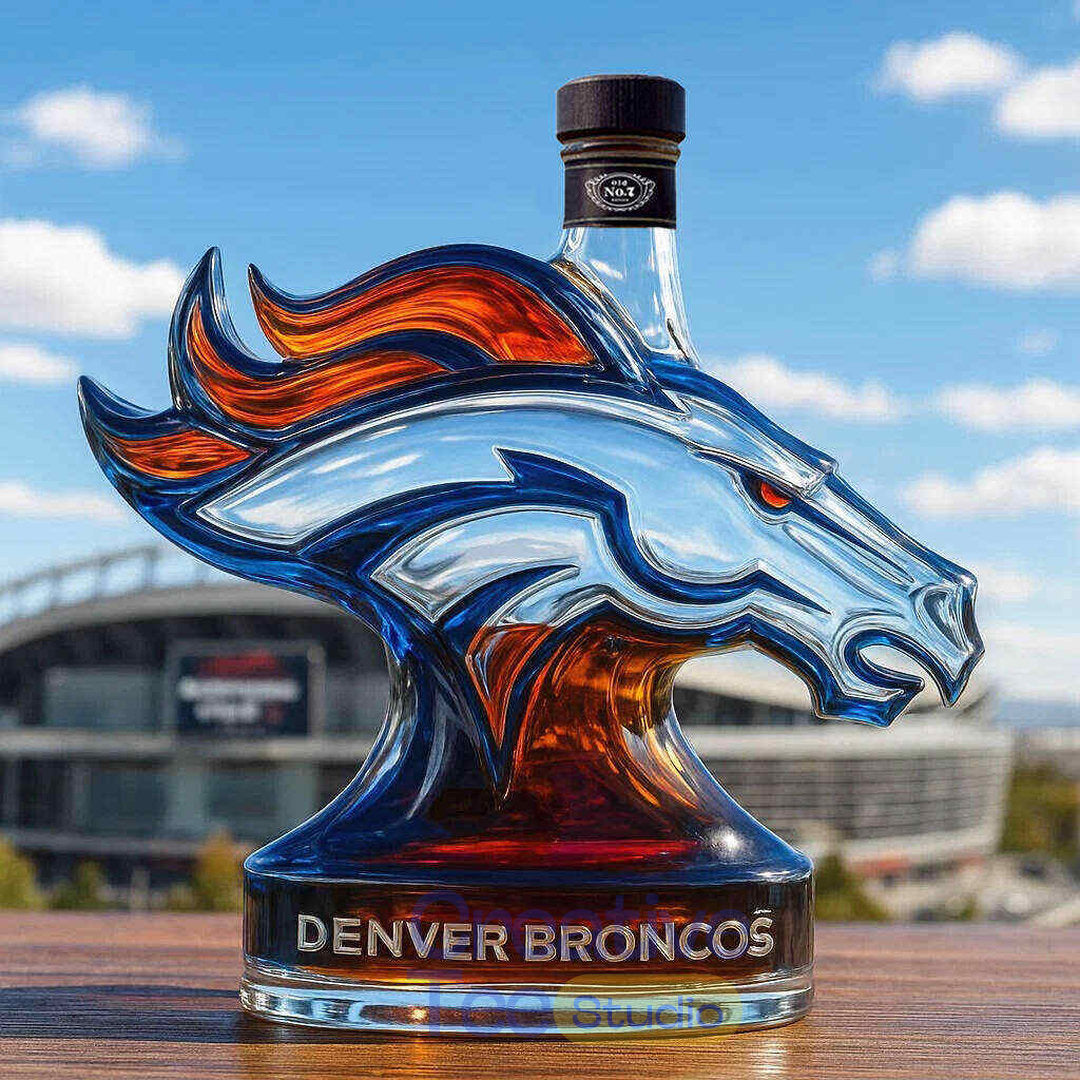 Denver Broncos Limited Edition Whiskey Decanter