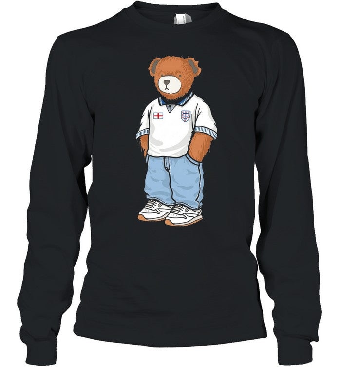 England ’90 Pickles Teddy Bear Three Lions Unisex T-Shirt