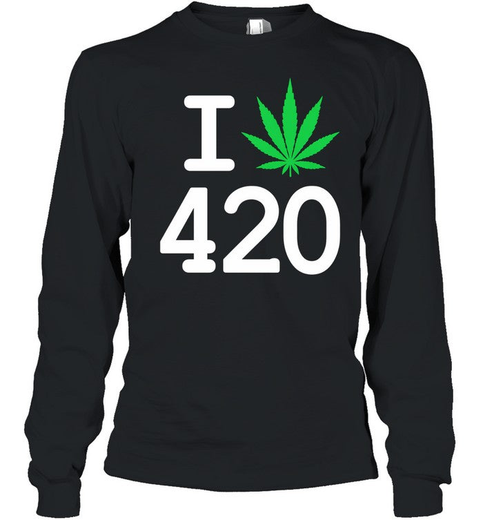 I love weed 420 Day Unisex T-Shirt
