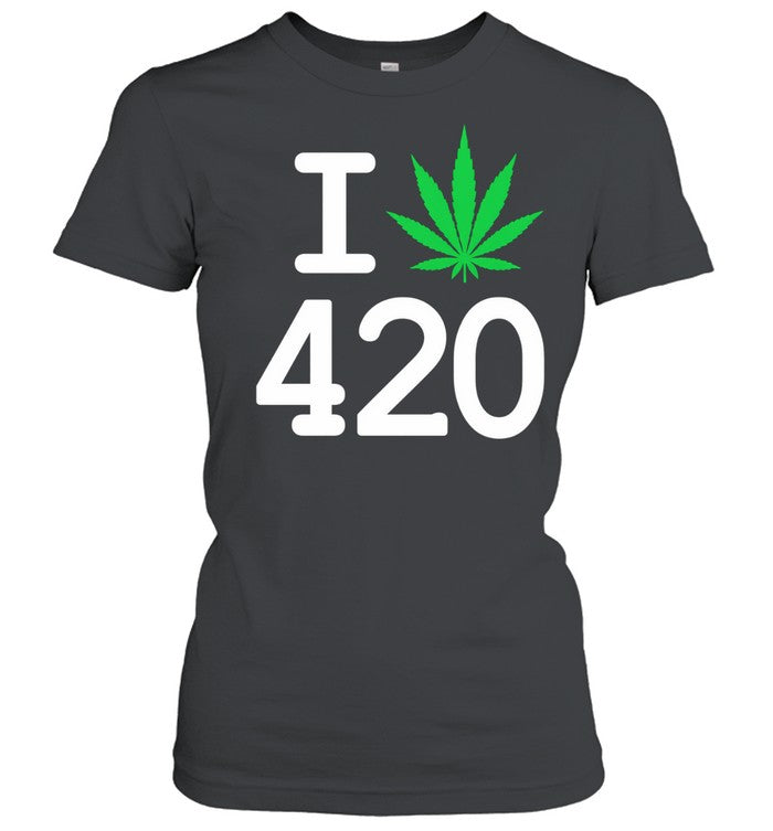 I love weed 420 Day Unisex T-Shirt