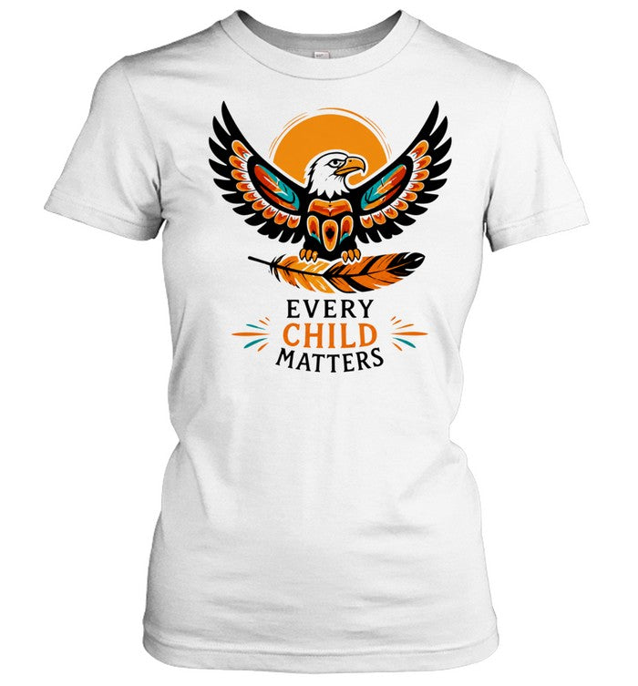 Every Child Matters Eagle Indigenous Unisex T-Shirt