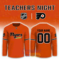 Philadelphia Flyers Teacher Appreciation Night 2026 Custom Hockey Jersey