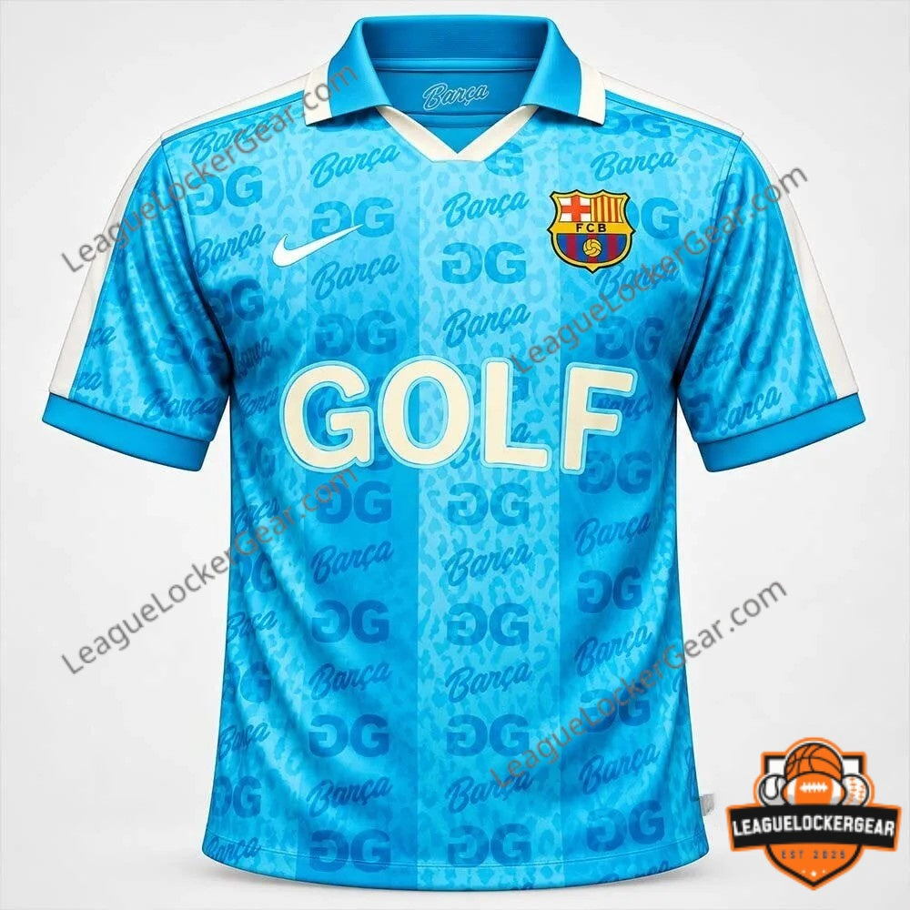 FC Barcelona Tyler, The Creator GOLF WANG Football Jersey