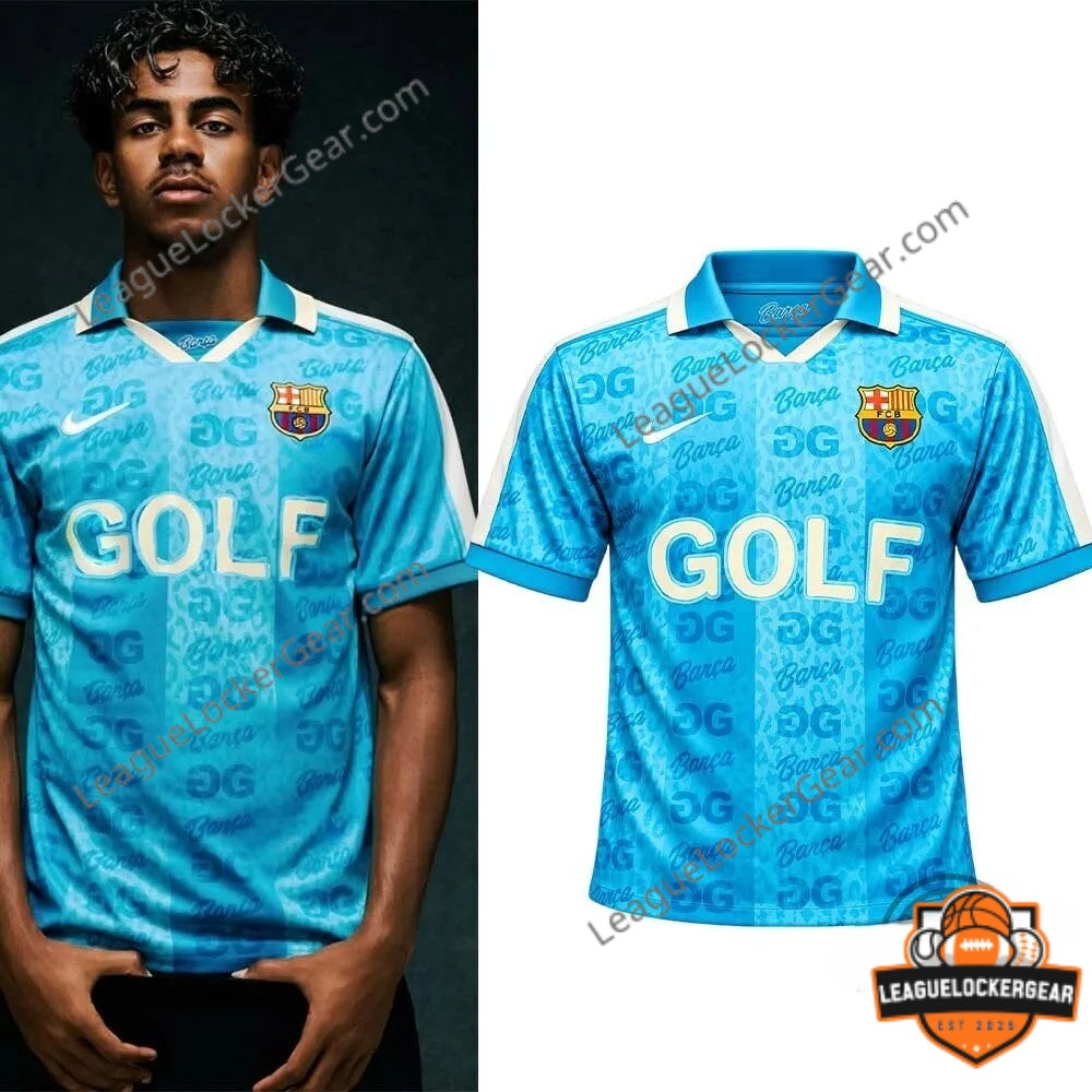 FC Barcelona Tyler, The Creator GOLF WANG Football Jersey
