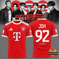 FC Bayern München BTS Collaboration Jin Jersey