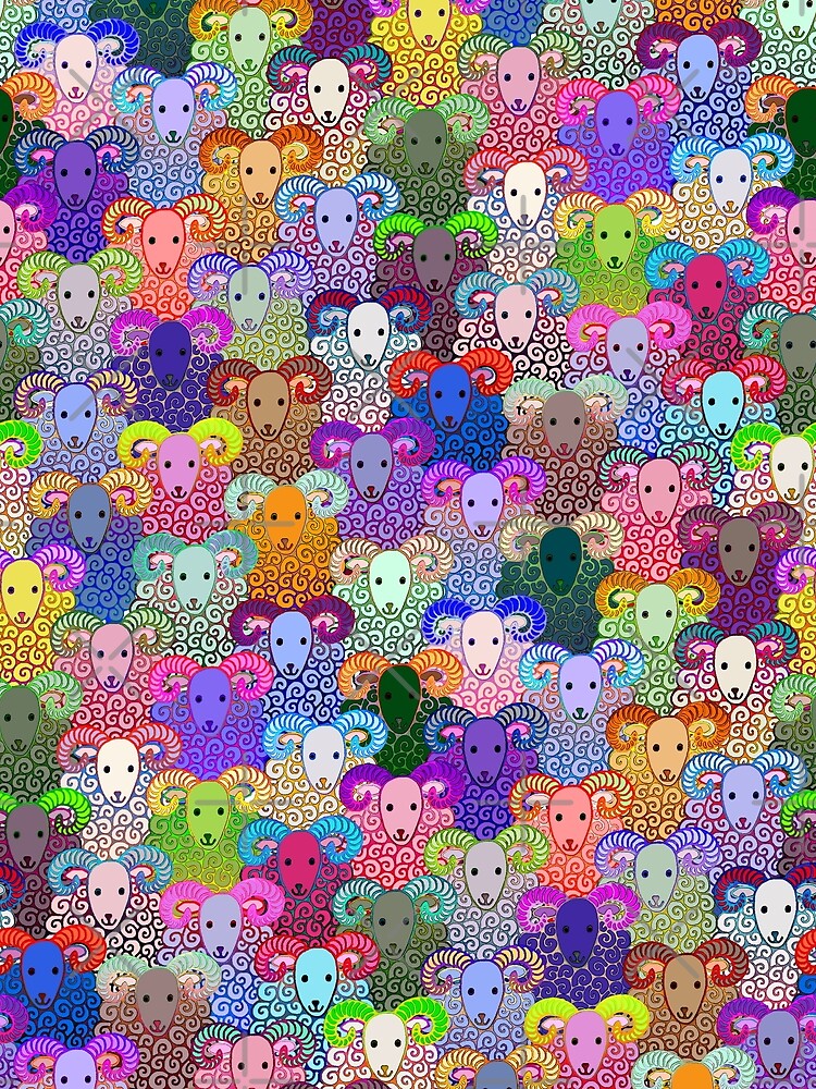 The Sheep With Magical Horns by Hippopottermiss