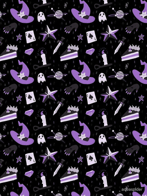 Asexual Pride Pattern by aquaspider