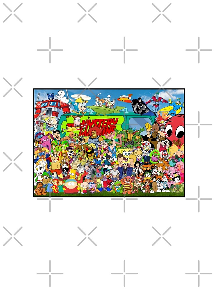 Cartoon Chaos: A Blast from Every Era! by THAT'S WHAT TEE SAID