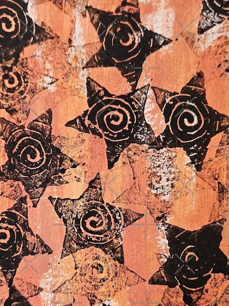 Star. Lino Print by Blithien16