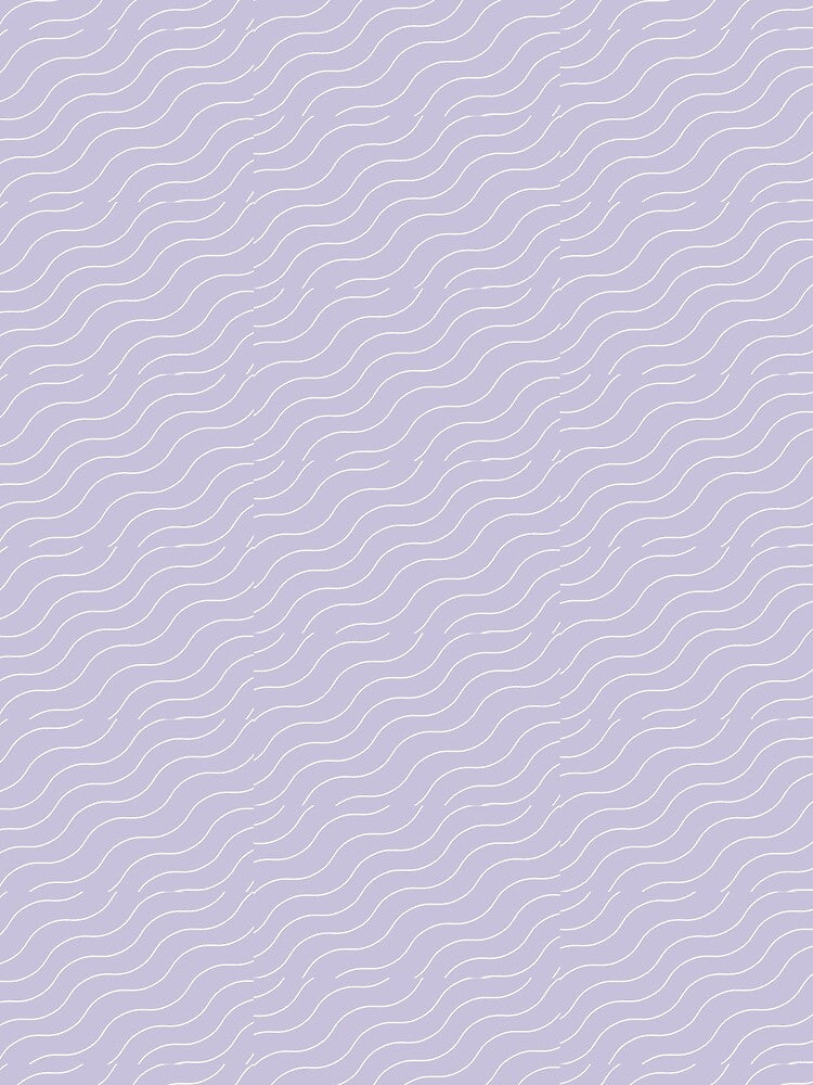 Cute Purple Squiggly Lines Aesthetic Items by GoodJobLola