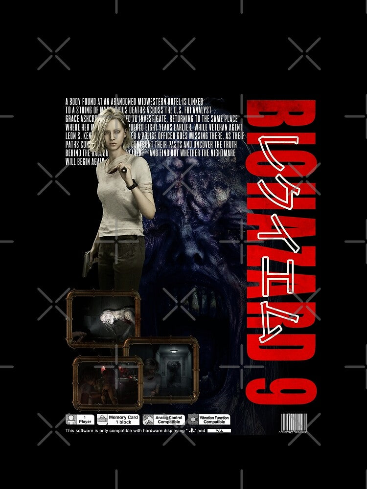 Resident Evil Requiem Grace Ashcroft PS1 Style by Cvera7