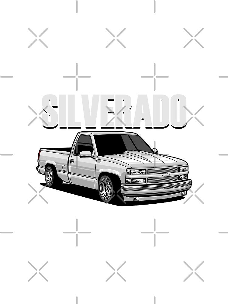 Silverado White by vektoranda