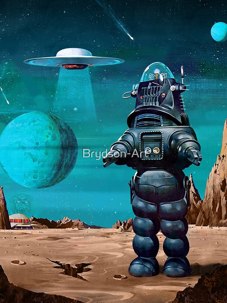 Forbidden Planet, new design poster by Brydson-Art