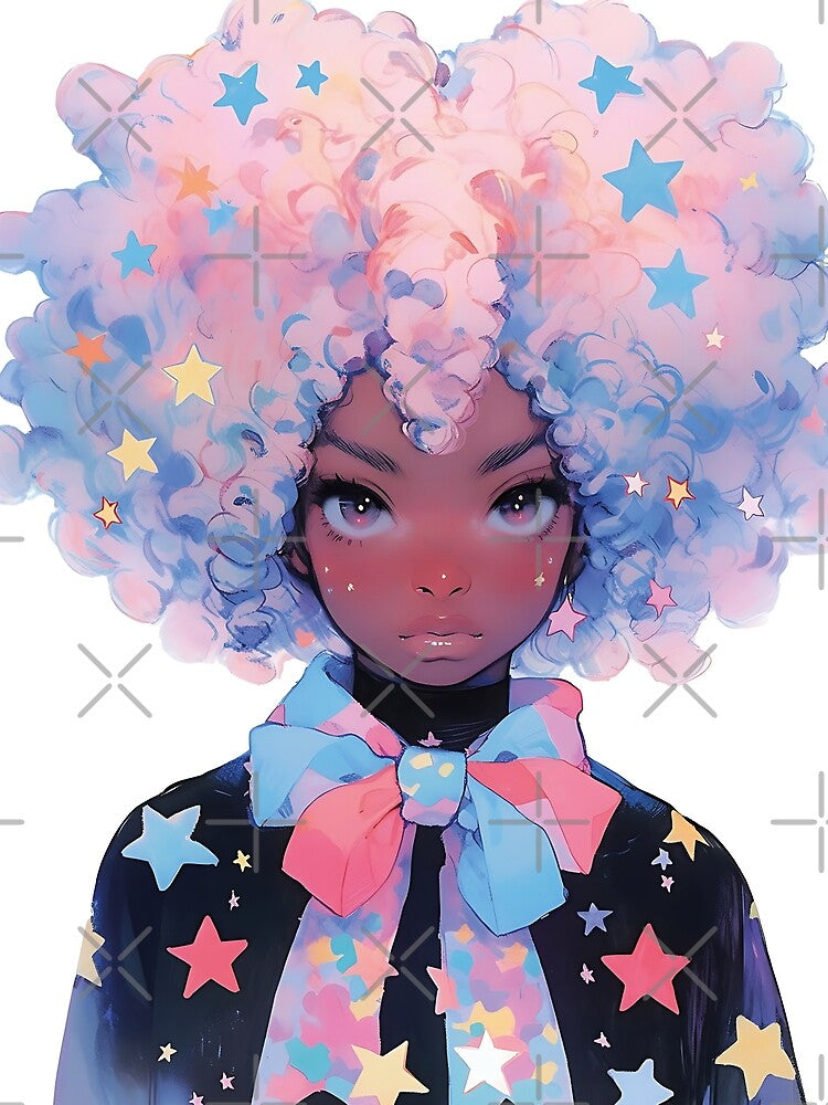 Girl with Cloud Hair by v1per4ever