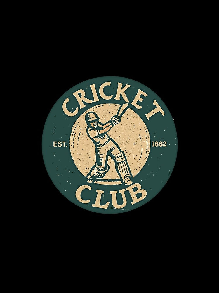 Vintage Cricket Club Logo by mrtraz