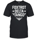 Foxtrot Delta Tango logo Unisex T-Shirt