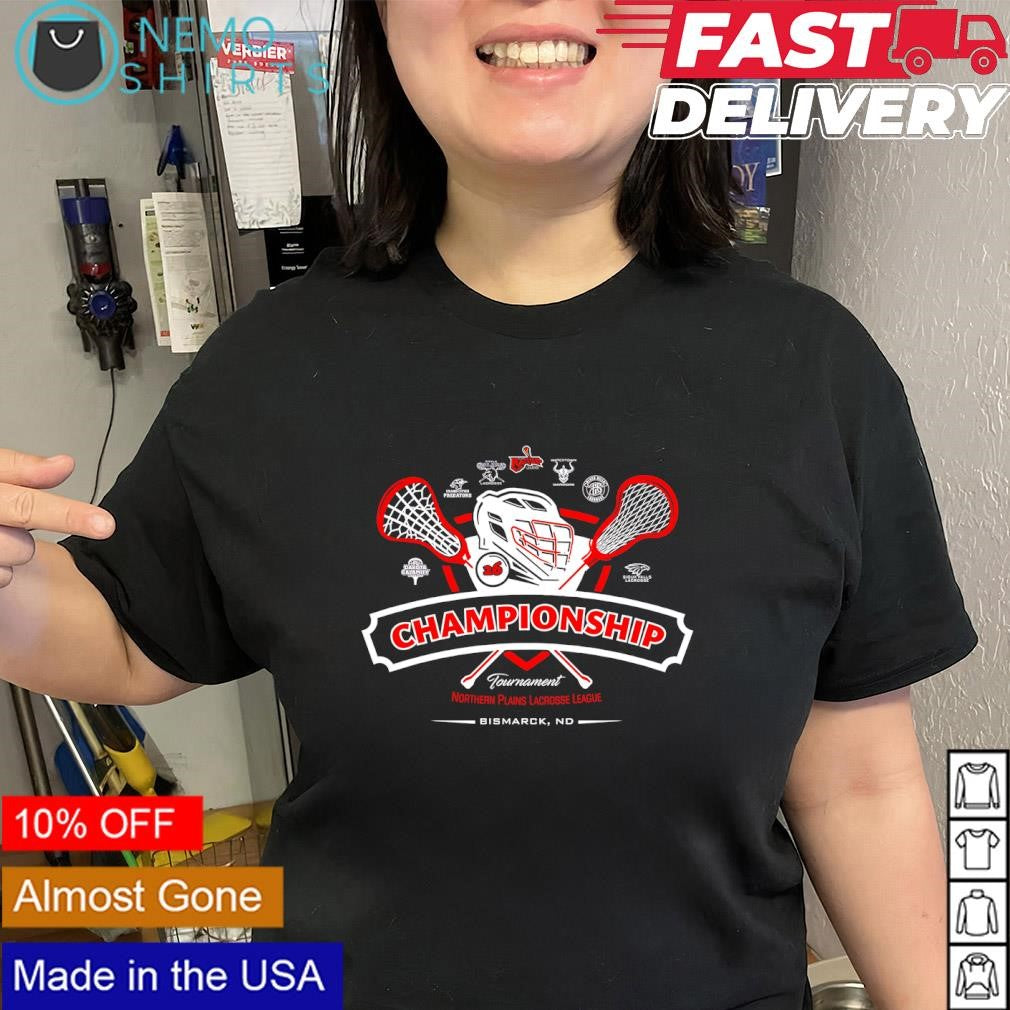 Northern Plains Lacrosse League 26 Championship Bismarck ND shirt