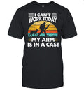 Funny Fishing For Men Women Fisherman Arm Cast Fish Unisex T-Shirt