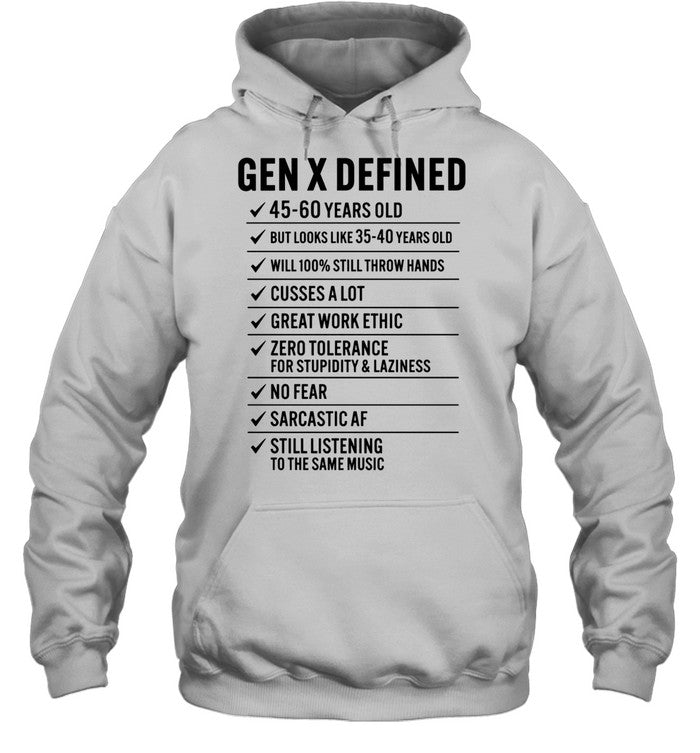 Gen Defined 45 60 years old Unisex T-Shirt