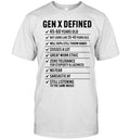 Gen Defined 45 60 years old Unisex T-Shirt