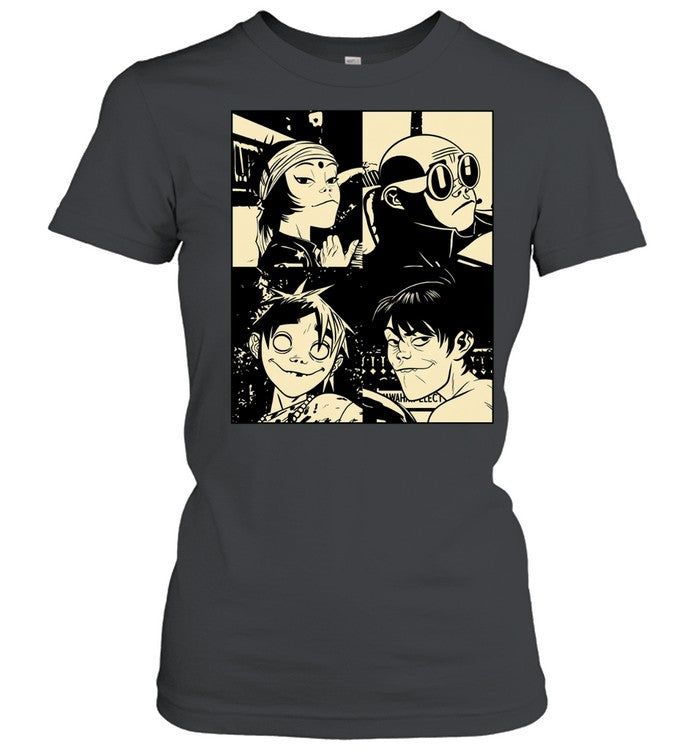 Gorillaz The Mountain Tour 2026 Exclusive Unisex T-Shirt