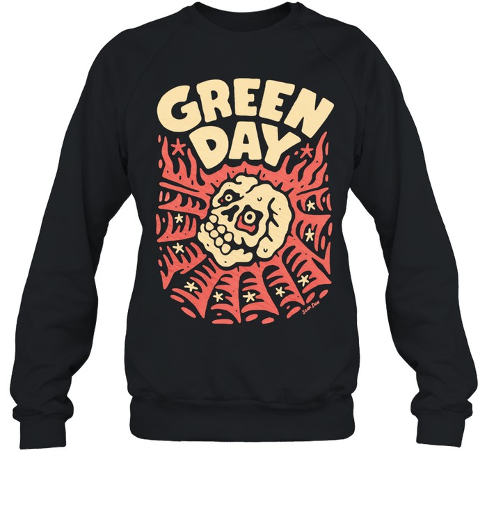 Green Day Skull Spider Unisex T-Shirt