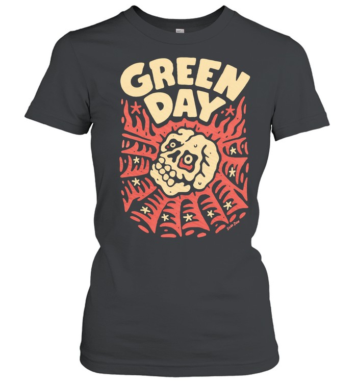 Green Day Skull Spider Unisex T-Shirt