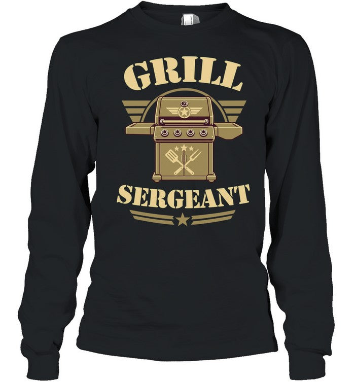 Grill Sergeant Barbecue Grilling Bbq Chef Unisex T-Shirt