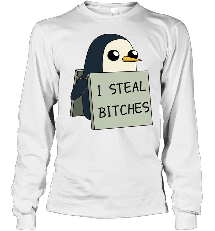 Gunter the Penguin I Steal Bitches Adventure Time Unisex T-Shirt
