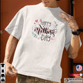 Happy Mothers Day 2025 Cute Floral T-shirt