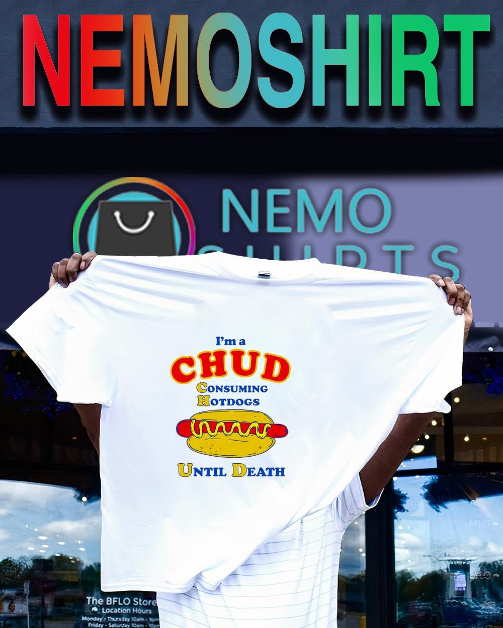 I’m A Chud it’s mean Consuming Hot Dogs Until Death shirt
