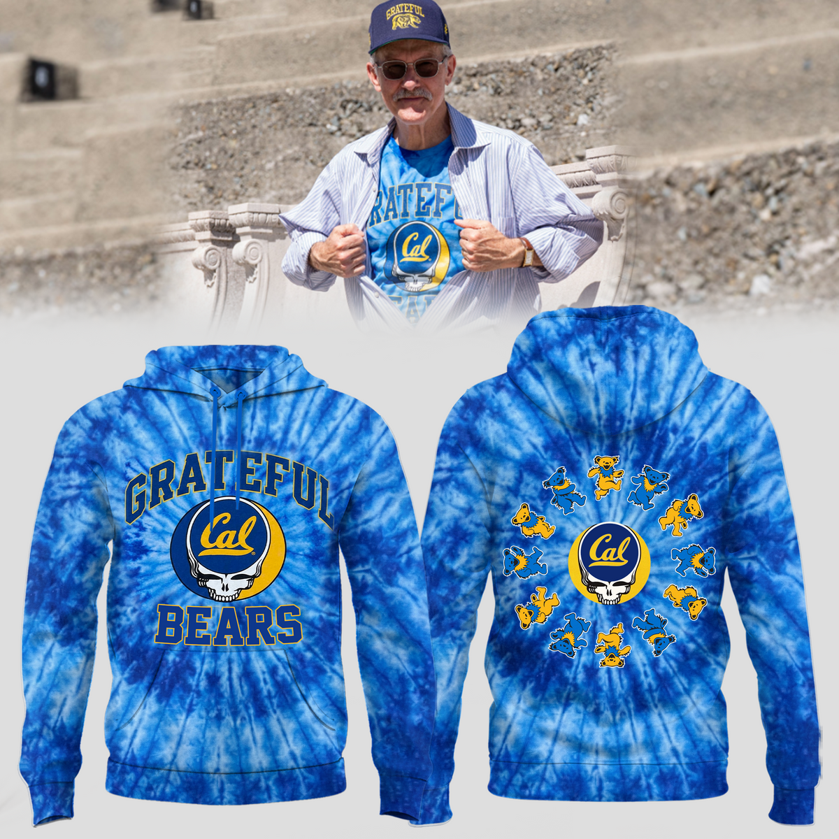 Cal Grateful Dead Hoodie