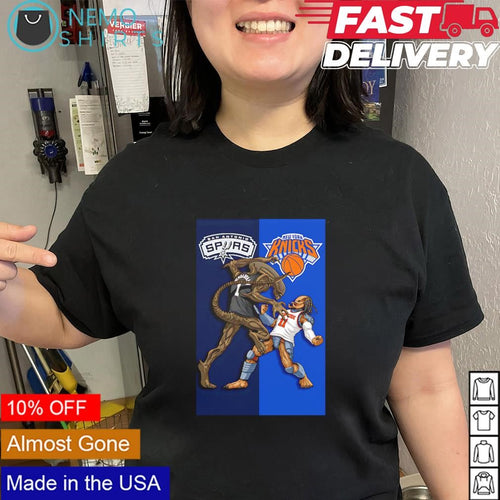 Alien Wemby vs Predator Brunson 2026 NBA Finals matchup shirt