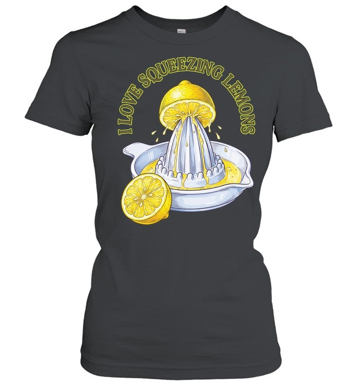 I love squeezing lemons Unisex T-Shirt