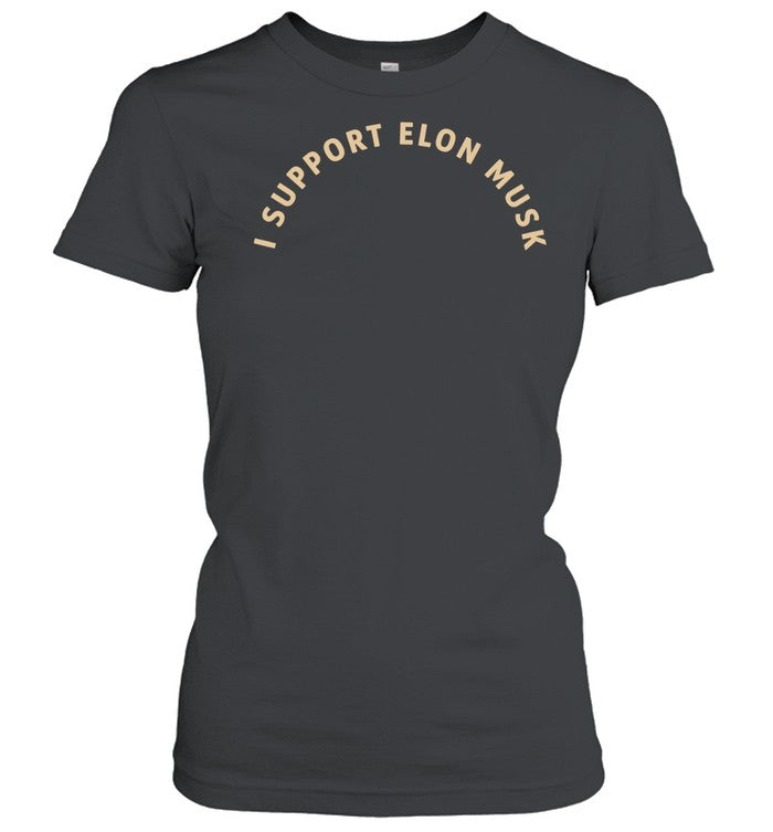 I support Elon Musk Unisex T-Shirt