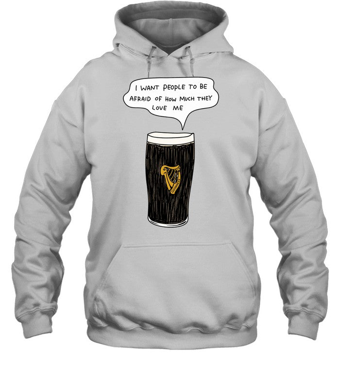 I Want People To Be Afraid Of How Much They Love Me Paint Unisex T-Shirt