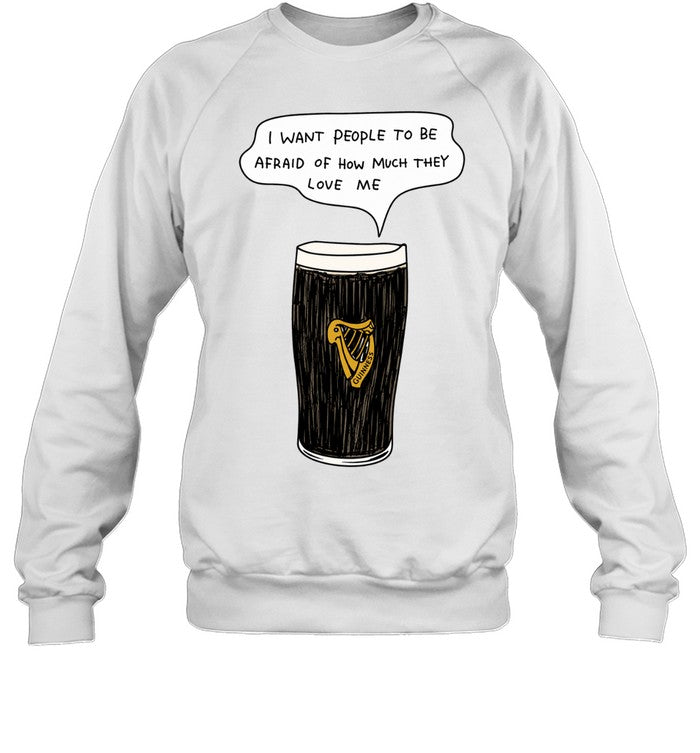I Want People To Be Afraid Of How Much They Love Me Paint Unisex T-Shirt