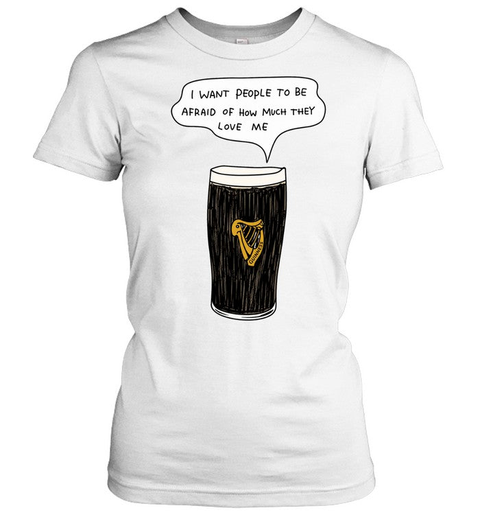 I Want People To Be Afraid Of How Much They Love Me Paint Unisex T-Shirt