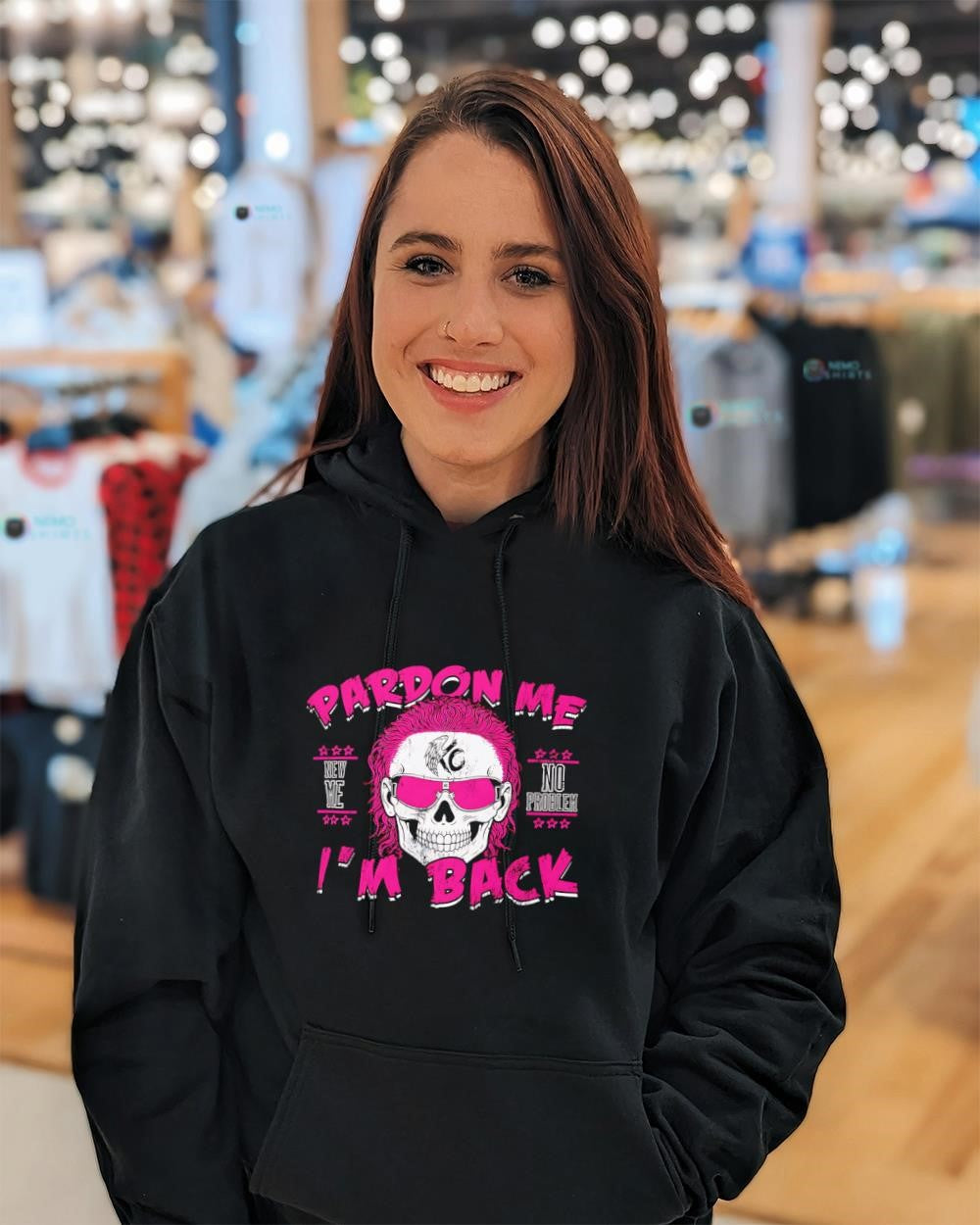 KC Navarro pardon me I’m back skull shirt