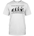 If You’re Chronically Online You Technically Have a Background in Anthropology Unisex T-Shirt