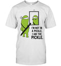 I’m not in a pickle I am the cartoon samurai katana mirror reflection Unisex T-Shirt