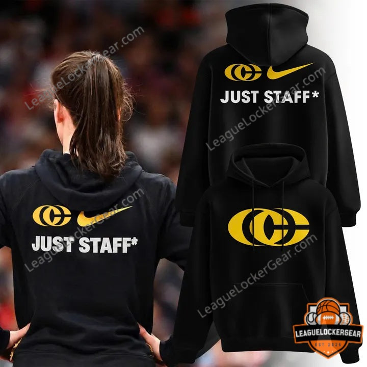 Iowa Hawkeyes Caitlin Clark Just Staff Hoodie