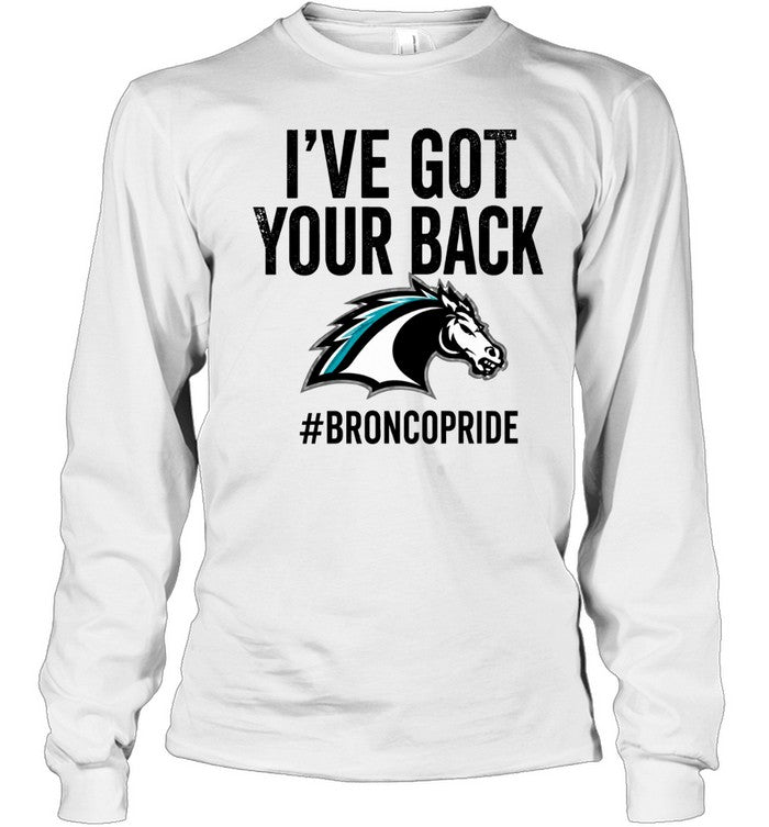 I’ve Got Your Back Bronco Pride Unisex T-Shirt