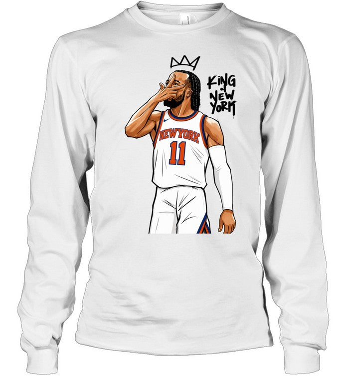 Jalen Brunson King Of New York Three Point Celebration Finals 2026 Unisex T-Shirt