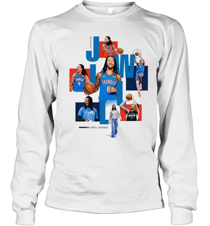Jaylin Williams Birthday Celebration Oklahoma City Thunder Unisex T-Shirt