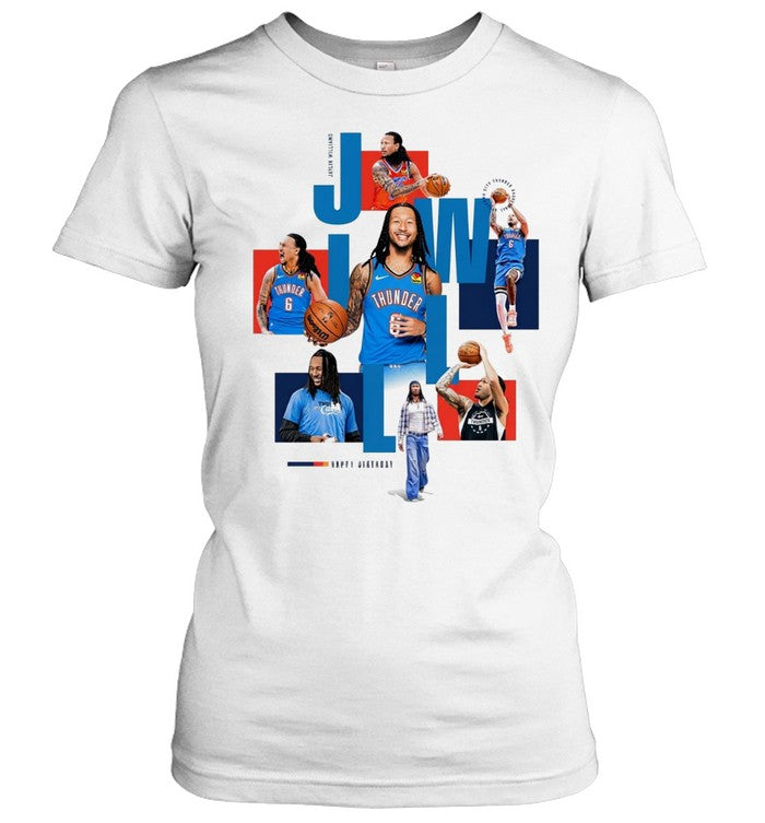 Jaylin Williams Birthday Celebration Oklahoma City Thunder Unisex T-Shirt